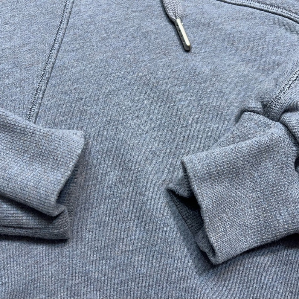 Lululemon Broken Beats Hoodie Womens Size X/S Oversized Cropped In Grey - Picture 4 of 14